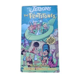The Jetsons Meet the Flintstones VHS 1989 Hanna-Barbera Classic Cartoon Movie